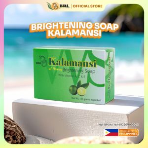 RDL Kalamansi Brightening Soap - Sabun Muka Jeruk Nipis Kalamansi Untuk Kulit Wajah Berminyak 135gr Anti-Aging Soap with Honey