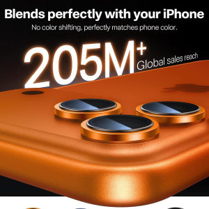 2-3Pcs For Iphone 17 Pro Max Accessories Camera Lens Protector Glass For 17 15 16 Pro Max Metal Ring Easy Installation Cover