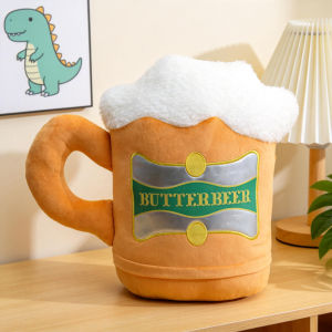 QIAOSHANG | Cute Butterbeer Mug Plush Toy