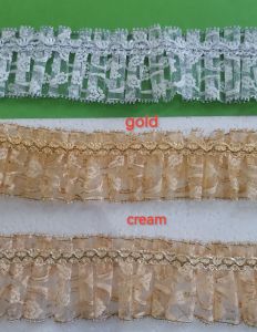 (1 meter) Lace Renda (3 inch) for Tray Decoration Decorative wedding gift arrangement & Decoration