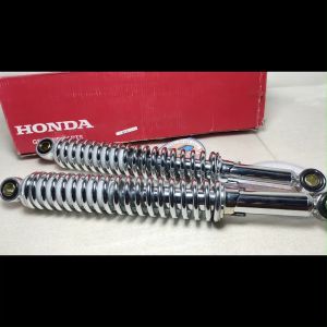 Shockbreaker WIN New Sok Beker GF6 Silver Shok Belakang Honda WIN 100 1Set Kanan Kiri