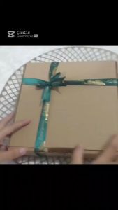 Hampers Quran A5 Idul Fitri Custom Nama Gift Box Set Muslim plus Sajadah Tasbih FREE Greeting Card