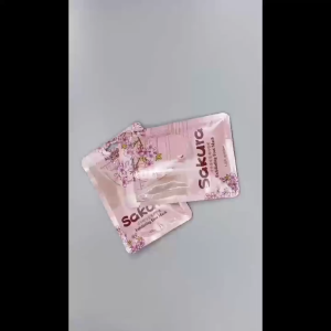 【10Bag Sakura foot】 Foot Mask Remove Dead Skin Heel Socks Peel Dead Whitening Moisturizing Exfoliating Renewal Pedicure Peeling Foot Care in 2-7 Days Foot Mask Only Need One Pair Peeling Cuticles Heel 去角质足膜