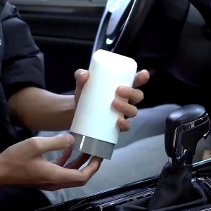Universal Silicone Storage Busket Vehicle Trash Bin Rubbish Garbage Car Trash Can Mini Car Trash Bag Auto Trash Organizer Auto Car Garbage Can Car Trash Can Silicone Garbage Dust Case Holder Rubbish Bin Auto Organizer