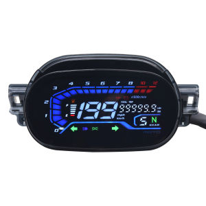 Lắp ráp Dụng cụ đo đường đồng hồ đo tốc độ kỹ thuật số thích hợp cho Yamaha y125zr y125z 125z 125zr