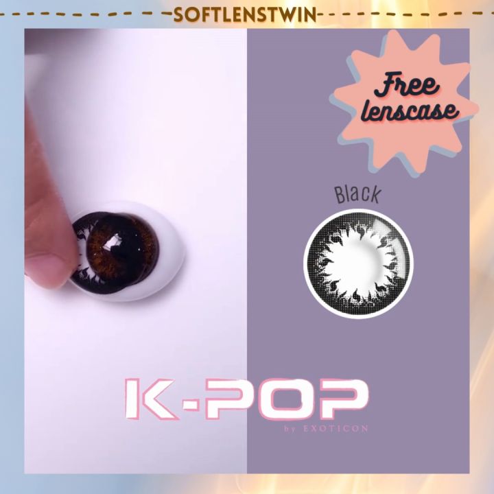 SOFTLENS X2 K-POP KPOP BIG EYES MINUS