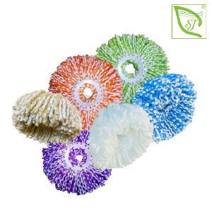 อะไหล่ผ้าม๊อบ ไมโครไฟเบอร์ สีเขียว