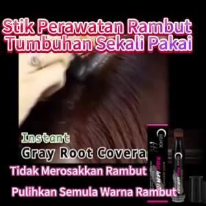 EELHOE  Kayu Pengaan Rambut Tumbuhan Pakai   Tongkat Sentuhan Warna Rambut Tidak Merosakkan untuk Lin Rambut Kelabu Pantas Coklat Hitam