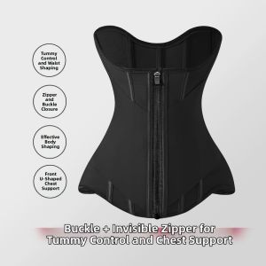 MISTHIN | Multi-layer Shaping Waist Trimmer U-shaped Chest Support Large Size Light