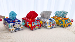 SG Baby Tissue Box Montessori Toys Crinkle Toys for Infants Babies 6-24 months for Kids Finger Exercise Busy Board Baby Game