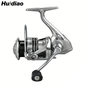 Huidiao Zero Play Spinning Reel 2500/3000 5+1 Shielded BB Smooth Casting Fishing Reel 8KG Max Drag for Bass Trout Walleye
