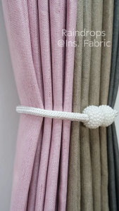 Ins.Fabric Raindrop Blackout curtain langsir 70-80% Free Alter Labuh