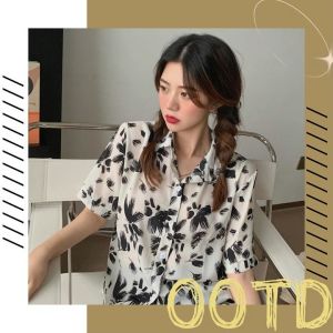 LHSunshine งานแนะนำเข้าใหม่พร้อมส่ง เสื้อฮาวายสไตล์เกาหลี งานแฟชั่น ทรงสวย ดีเทลดี ดีไซน์ลายดอกงานมินิมอล ซัมเมอร์นี้ใครยังไม่มีเสื้อสวยๆ รุ่นนี้ราคาดีมาก พิกัดในตะกร้าเลย