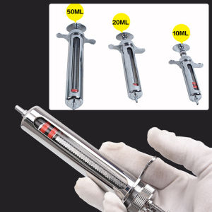 10/20/50Ml Suntikan Stainless Syringe Spuit Spoit Suntikan Besar Jumbo Spet Lolohan Burung Parfum