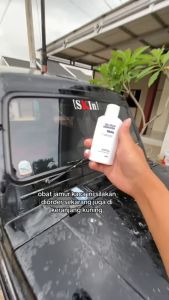 Pembersih lapisan minyak untuk kaca! Pembersih kaca berbahan dasar minyak dengan lembut menghilangkan noda pada pembersih kaca interior mobil penggilingan mikron degreasing ganda universal untuk lapisan minyak bening anti-silau 60 hari pada kaca mobil