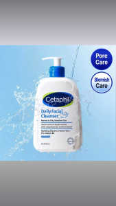 Cetaphil Daily Facial Pore Sebum Cleanser 473ml Fine Dust Deep Cleansing Large Size Sensitive Oily Skin