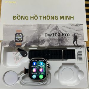 Đồng Hồ Thông Minh DW100 Pro Với Chức Năng Mở Khóa Bằng Vân Tay Màn Hình AMOLED 2.29 Inch Camera Xoay GPS WiFi Hỗ Trợ Thẻ SIM Theo Dõi Sức Khỏe Đo Nhịp Tim