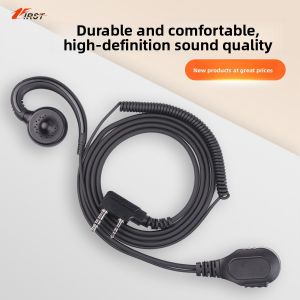 First | Comfortable Universal Over-ear Walkie Talkie Headset