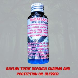 Babaylan Tresé Depensa Charms and Protection Oil Blessed
