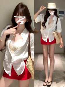 Karrar betsey | Bộ Đồ Phong Cách Hàn Quốc Gồm 2 Mảnh Màu Đỏ