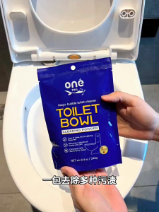 [✅SG Ready Stock] ONE FULL Foaming Toilet Cleaner Toilet Bubble Removing Bacteria and Odor 240g packs马桶泡泡清洗剂