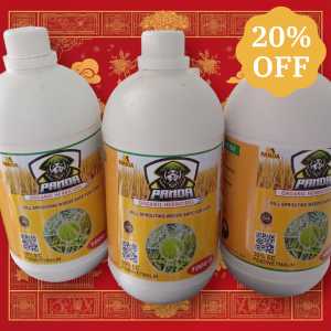 1 LITER  Dan 100 Ml Raja panda bubuk basmi segala jenis gulma