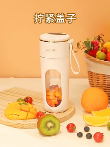 (1-3 Days Delivered)10 Blades Mini Juicer Cup Multi-functional USB Charging Fruit Squeezer Blender Mixer Ice Crusher Portable Wireless Electric Juicer