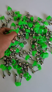 20Pcs Alarm Pancing Bell / Krincingan Pancing / Bel Pancing / Alat Ikan Pancing