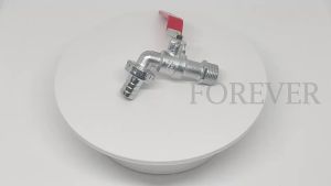 Outdoor Faucet with Spout 1/2-3/4inch Garden Washing Machine Zinc Alloy Single Control Antifreeze Faucet Hardware Accessories