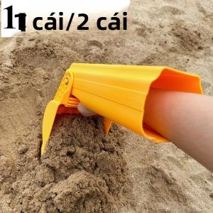 Xẻng Xúc Cát Và Tuyết Pro Sand & Snow Màu Cam Tươi Sáng Chất Liệu Nhựa Bền Chắc Dụng Cụ Xúc Cát Bãi Biển Cho Trẻ Em Và Người Lớn - Đồ Chơi Cát Cho Trò Chơi Dưới Nước