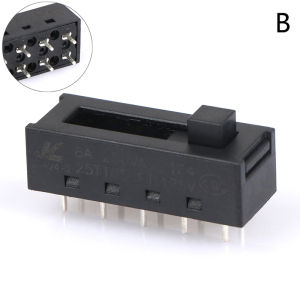 1 Pcs 8A 250VAC 4 Positions 10 Pins SS-24-2 Hot Cold Air Cylinder Toggle Switch For Hair Dryer Connector Hair Salon Accessories