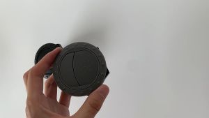 Cửa Xả Điều Hòa Ô Tô Núm Trang Trí Lỗ Thông Hơi Bảo Trì Kiểu Tròn Cho RV Xe Buýt Thuyền Màu Xám