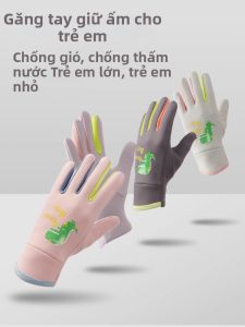 Găng Tay Chống Nước Bảo Vệ Tuyết Dành Cho Trẻ Em