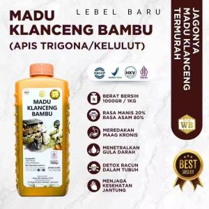 MADU KLANCENG BAMBU ASLI MURNI 100% APIS TRIGONA