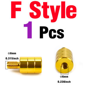 Topranc Fish Net Pole Handle Connector M6 M8 M10 M12 Adapter Converter Mount Screw Fishing Landing Net Head
