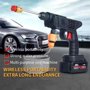 24V/48V Portable Cordless Pressure Washer: A Game-Changer for Car Wash & Garden Work