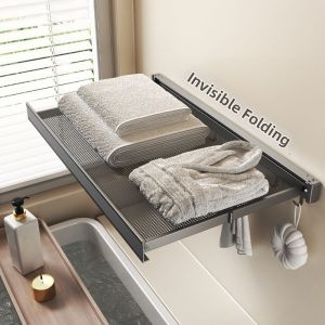 Expandable Invisible Folding Drying Rack