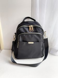 Summer New Arrival Lightweight Nylon Cloth Export Womens Backpack K-style Medium Multi-Compartment Practical Casual Backpack Dual-Use Bag