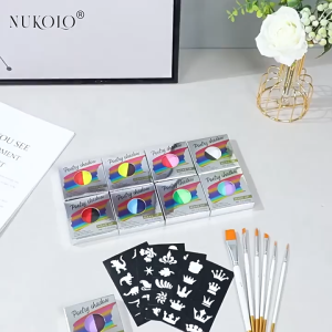30g Face Paint Palette Water Soluble for Professional Stage Use