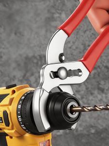 Drill Chuck Pliers Adjustable Wide Opening Anti Slip For Electric Drill Bit Change Self Locking Dismantling Hand Tool