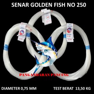 Senar Pancing Senar Jaring Senar Golden Fish No. 250 Strong and Smooth