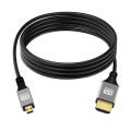Micro HDMI 8K Cable Micro To HDTV HDMI-compatible Cable Cord  For GoPro Raspberry Pi 4 Retroid Sony Camera pc TV Video Cable. 