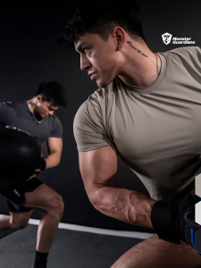 Áo Thun Thể Thao Monster Guardians Nhanh Khô Thoáng Khí Chống Tia UV Tay Ngắn Tập Luyện Thể Dục Cho Nam Mùa Hè 2024