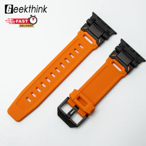 GEEKTHINK Metal+TPU Band (no watch) For Apple Watch 10 46mm Ultra 2/Ultra Silicone Strap 49mm 45mm44mm 42mm For iWatch Series 10 9 8 7 6 5 4 3 SE SE2
