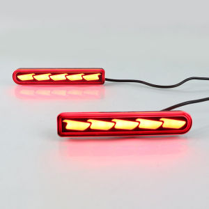 ROMADA | Đèn Phản Quang Cản Sau Xe Hơi LED Đèn Xi Nhan Đèn Phanh Cho Toyota FJ Cruiser 2007-2022 Phiên Bản Mỹ Chất Liệu ABS+LED