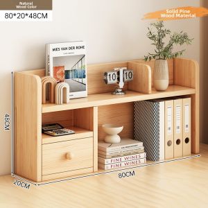 Bookshelf Storage and Organizer