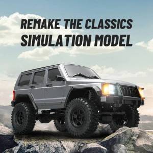 ST[Fast Delivery][Original Available] JJRC C8809 1:18 RC Cars 2.4G Remote Control LED Light Full Scale Wrangler Climbing Car Jeep Model Car Boys Children Toys
