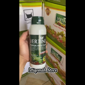 Pupuk Penyubur Akar Batang Daun dan Buah Timun Super Lebat VERTINE GROW 500ML Pupuk NPK Cair untuk Mempercepat Pertumbuhan Tanaman Timun Mentimun Bonteng Paling Ampuh