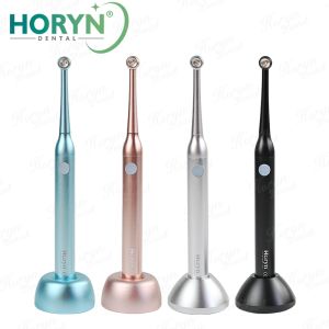 Horyn ทันตกรรมไร้สาย LED Cure Light โคมไฟ 1 วินาทีบ่มเครื่องมือทันตแพทย์สเปกตรัมกว้างกําลังสูง