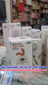 Bình giữ nhiệt Sunny 340ml Hokori Mã số 0123 Việt nhật Plastic (Giao hình ngẫu nhiên ạ)